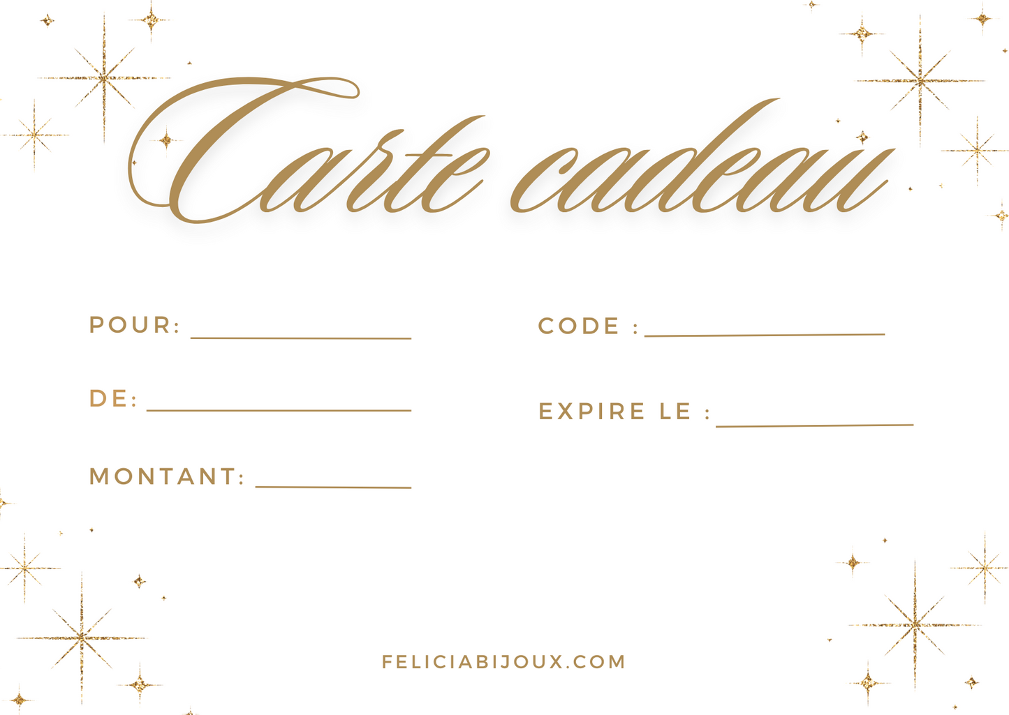 Carte cadeau